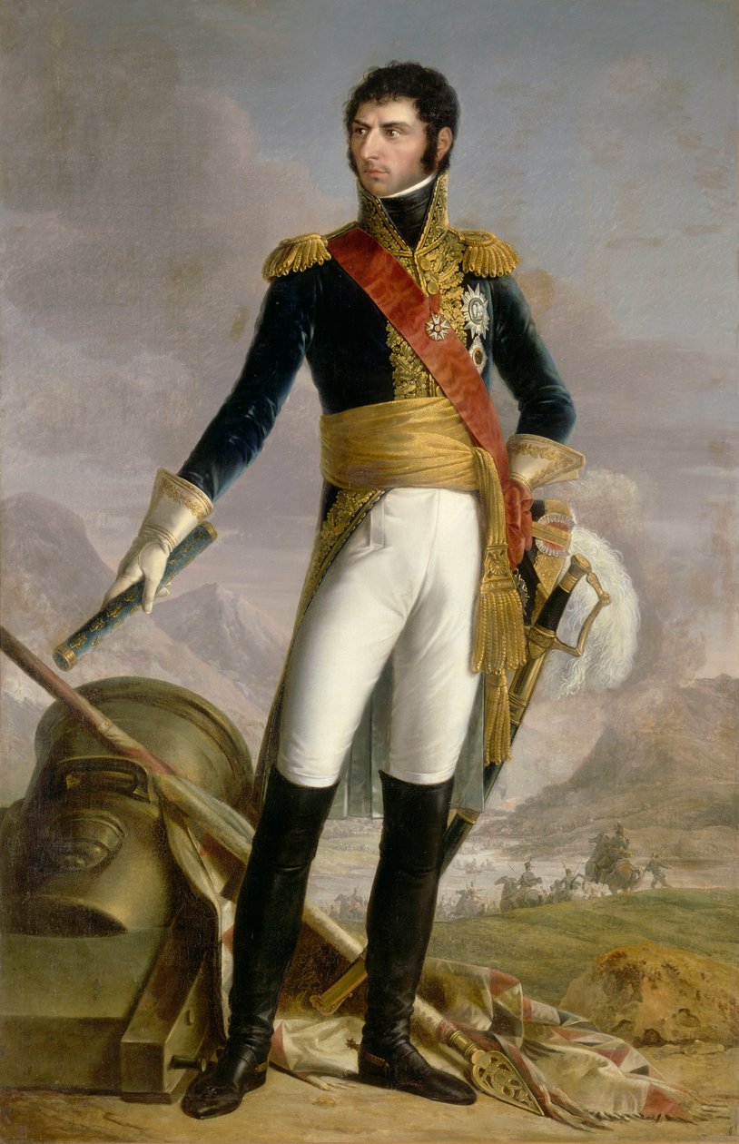 Jean Baptiste Bernadotte, marskalk af Frankrig, konge af Sverige og Norge, 1818 af Joseph Nicolas Jouy
