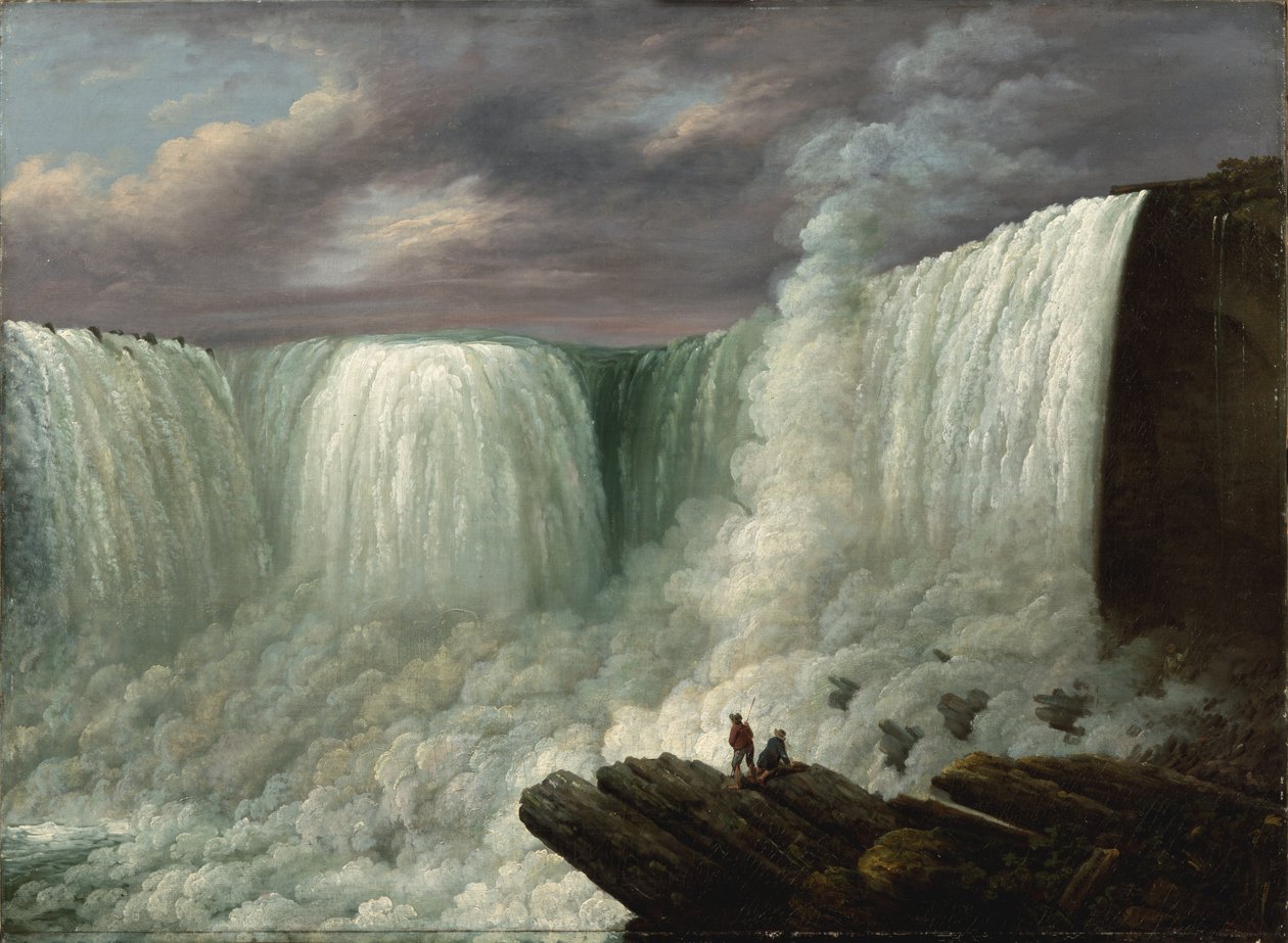 Niagara Falls, 1818 af Joseph Otis Minott