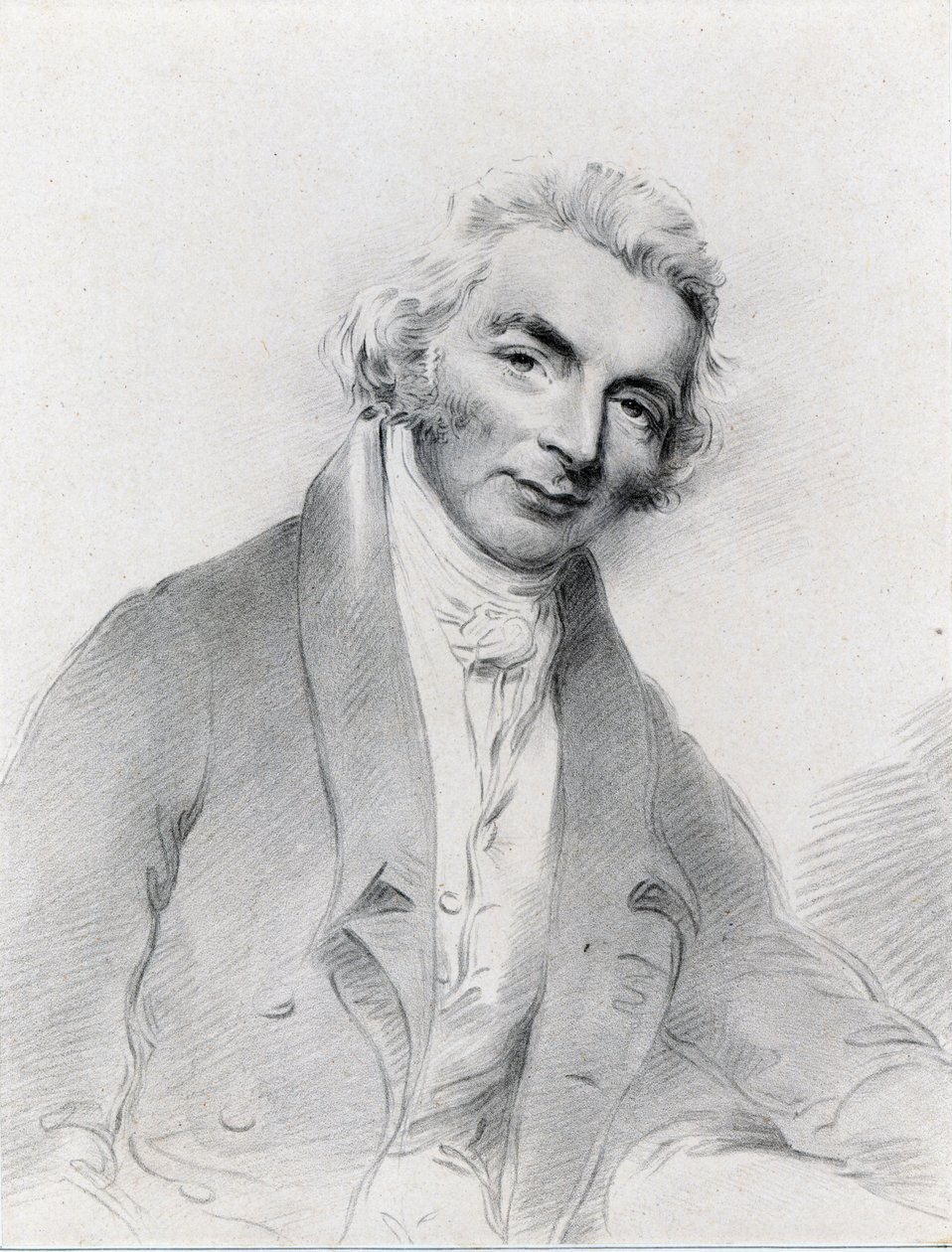 William Smyth (grafit og kridt på papir) af Joseph Slater