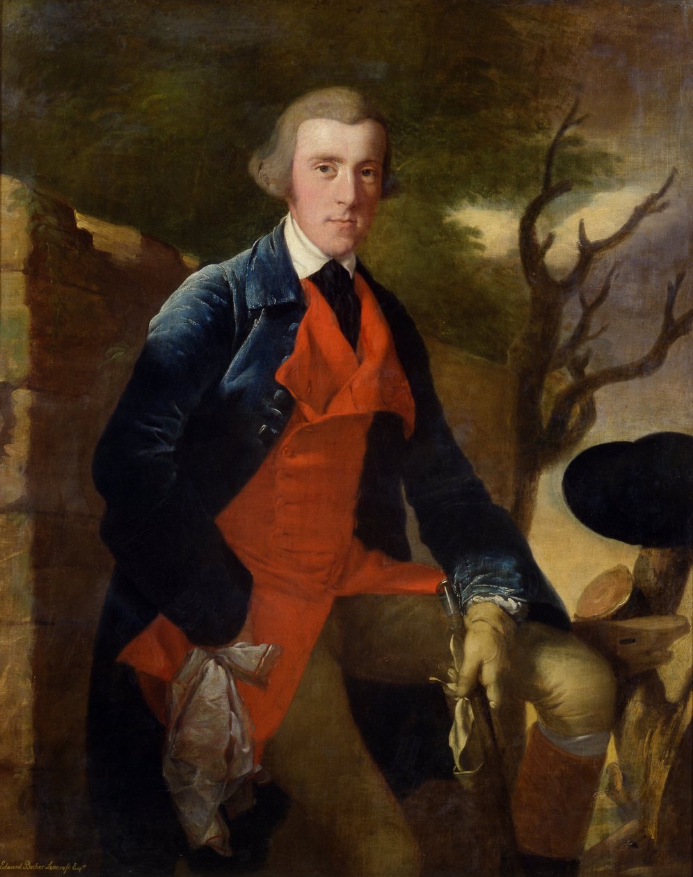 Edward Becher Leacroft fra Wirksworth af Joseph Wright of Derby