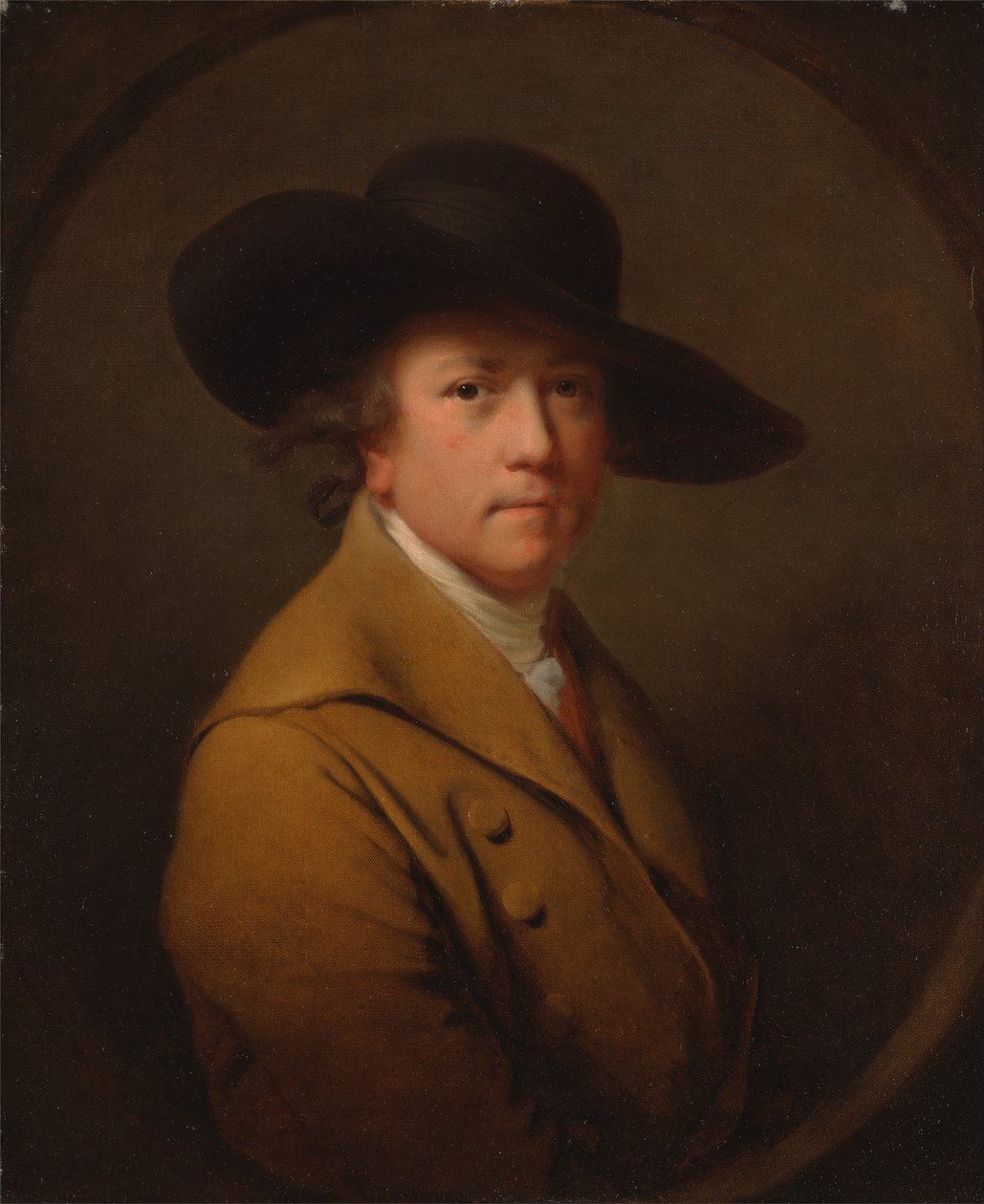 Selvportræt af Joseph Wright of Derby