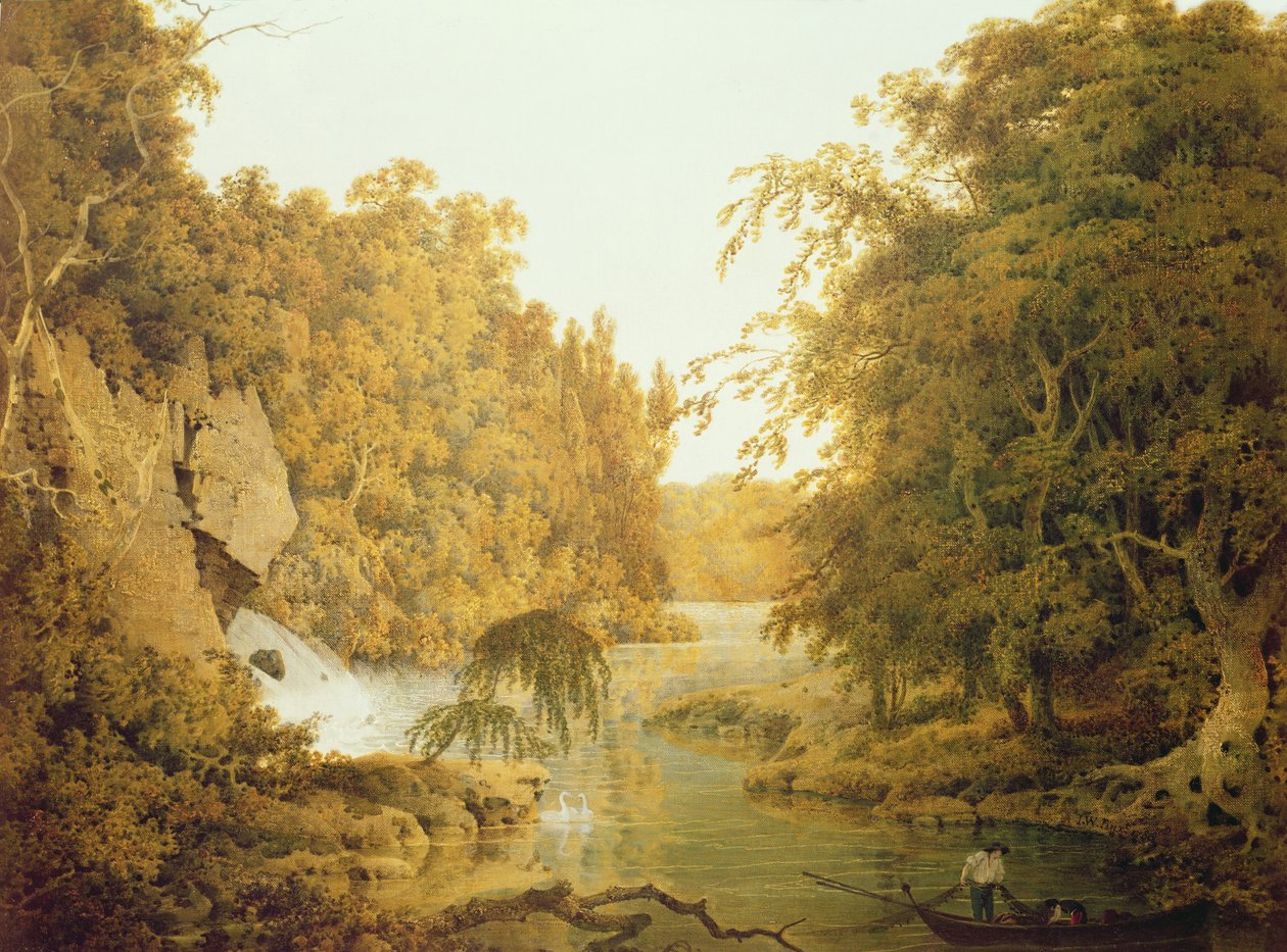 Dovedale, Peak District af Joseph Wright of Derby