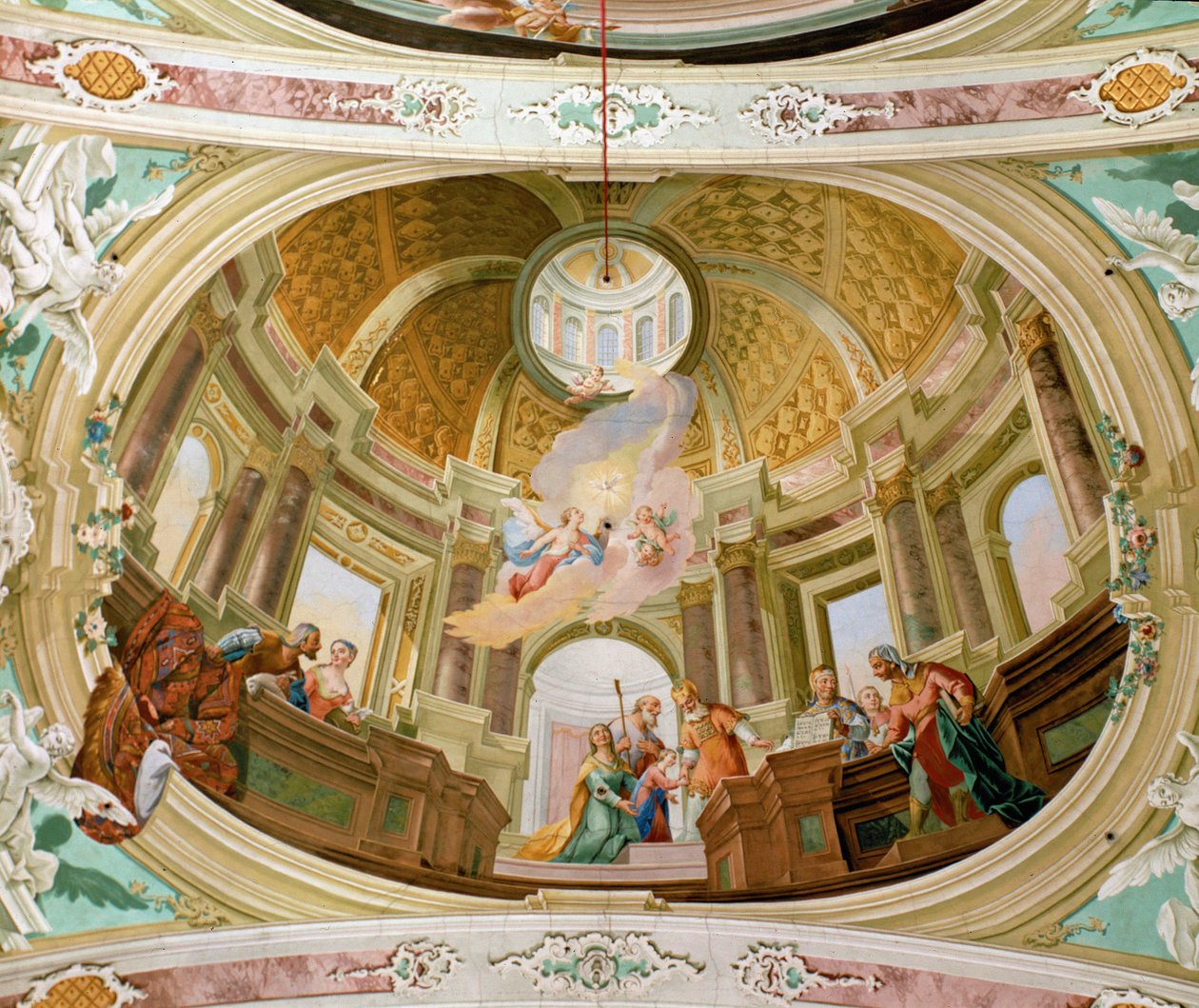 Præsentation i templet af Joseph Adam von Mölk