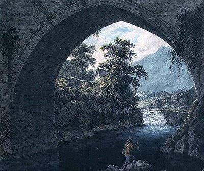 Den nordlige bue på Llangollen Bridge af Joseph Barber