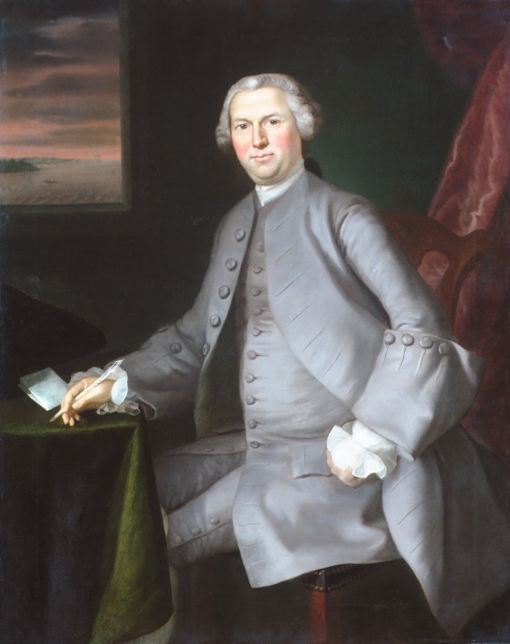 Samuel Cutts, ca. 1762-63. af Joseph Blackburn