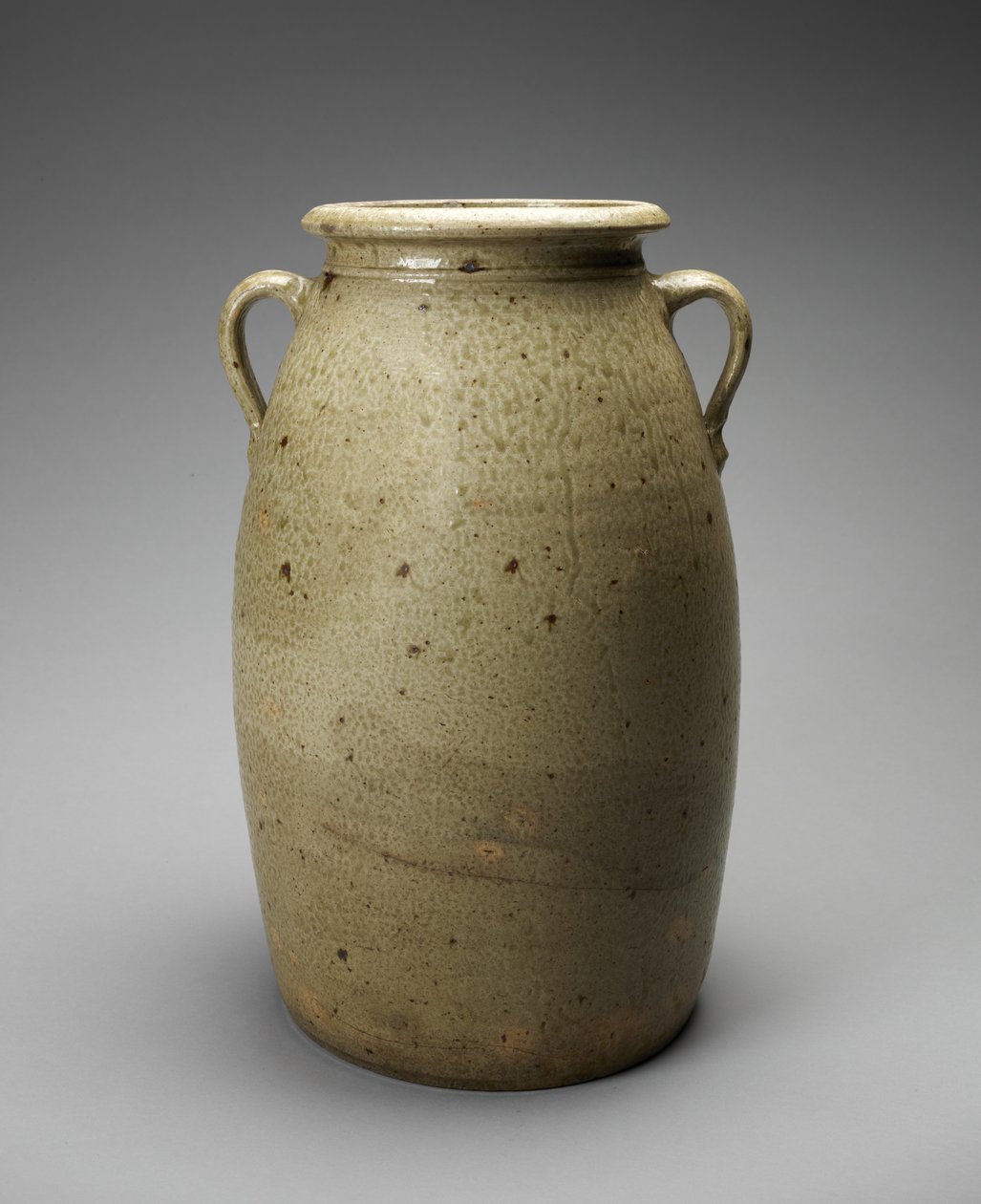 Churn, ca. 1873-1900 (alkalisk glaseret stentøj) af Joseph C. Rushton