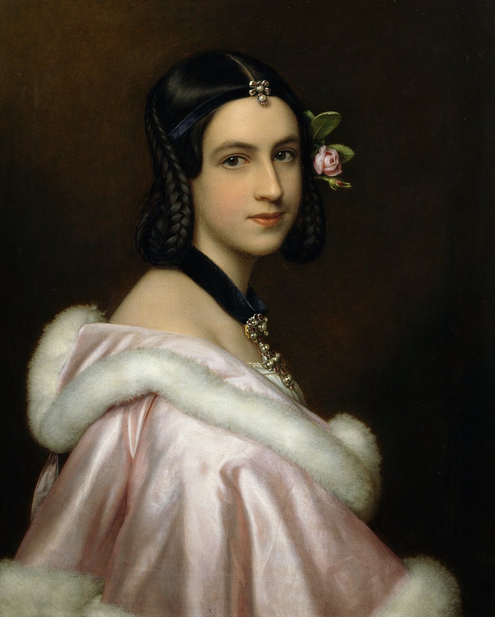 Portræt af Lady Jane Erskine af Joseph Carl Stieler
