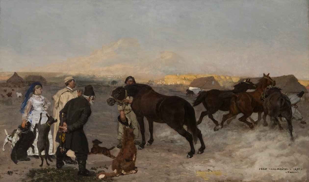 På gården af Joseph Chelmonski