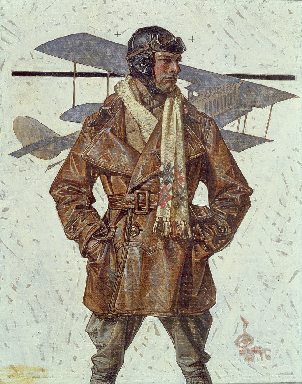 Luftvåbenpilot af Joseph Christian Leyendecker