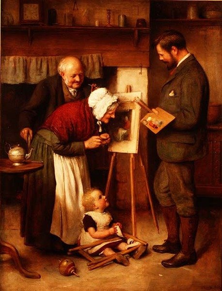 Selve billedet af Joseph Clark