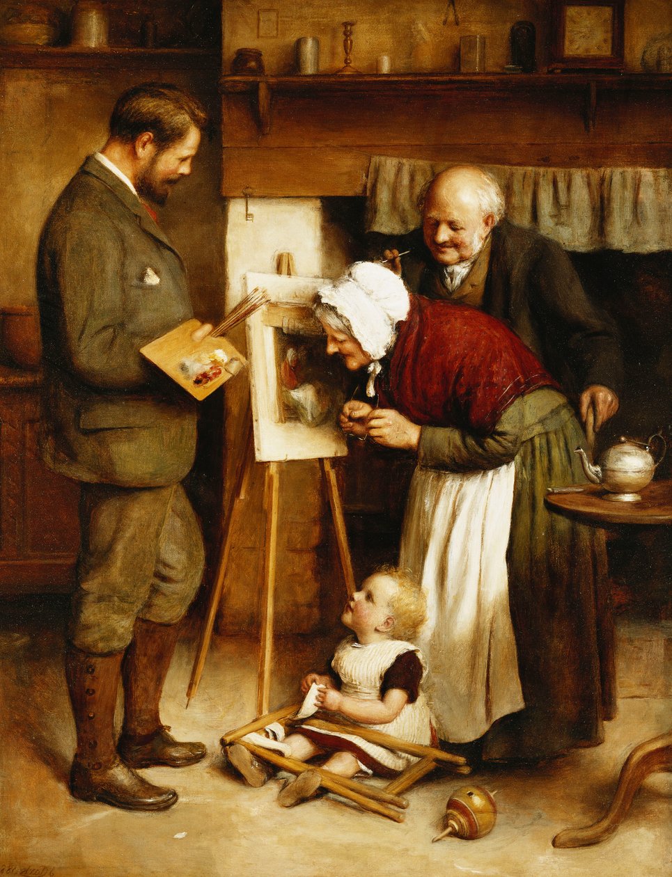Selve billedet, 1884 af Joseph Clark