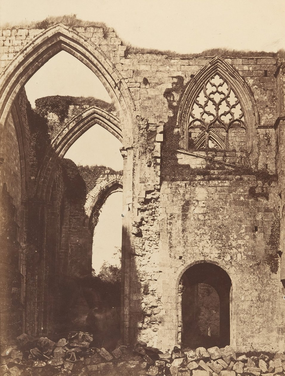 Bolton Priory. Fra syd, 1850