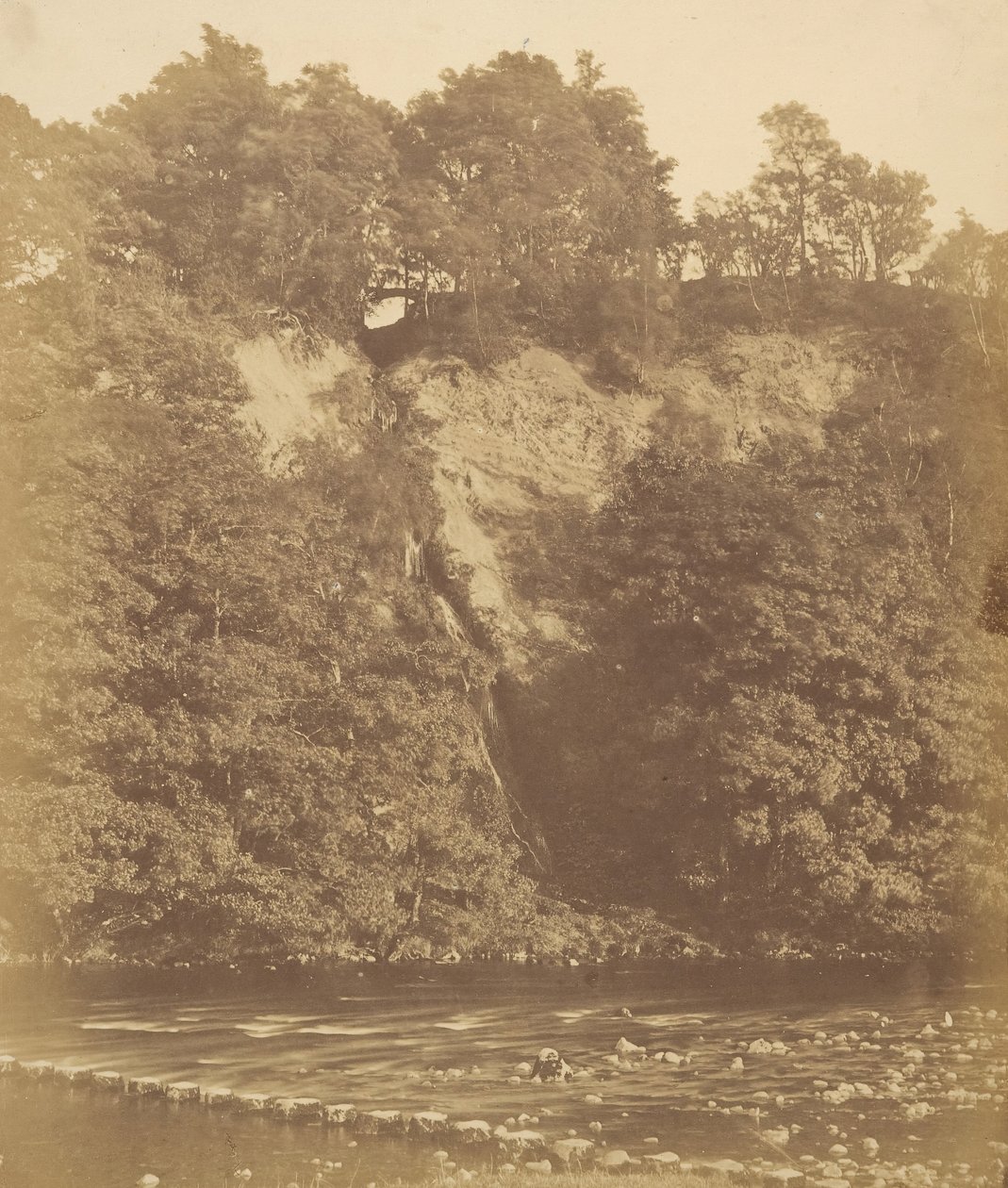 Bolton Priory. Stepping Stones, 1850