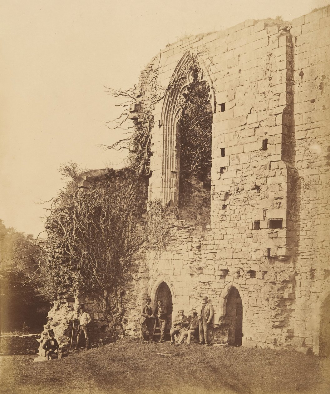 Easy Abbey. Fra Østen, 1850
