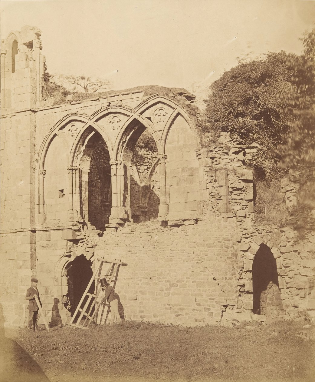 Easy Abbey. Refektoriet, 1850