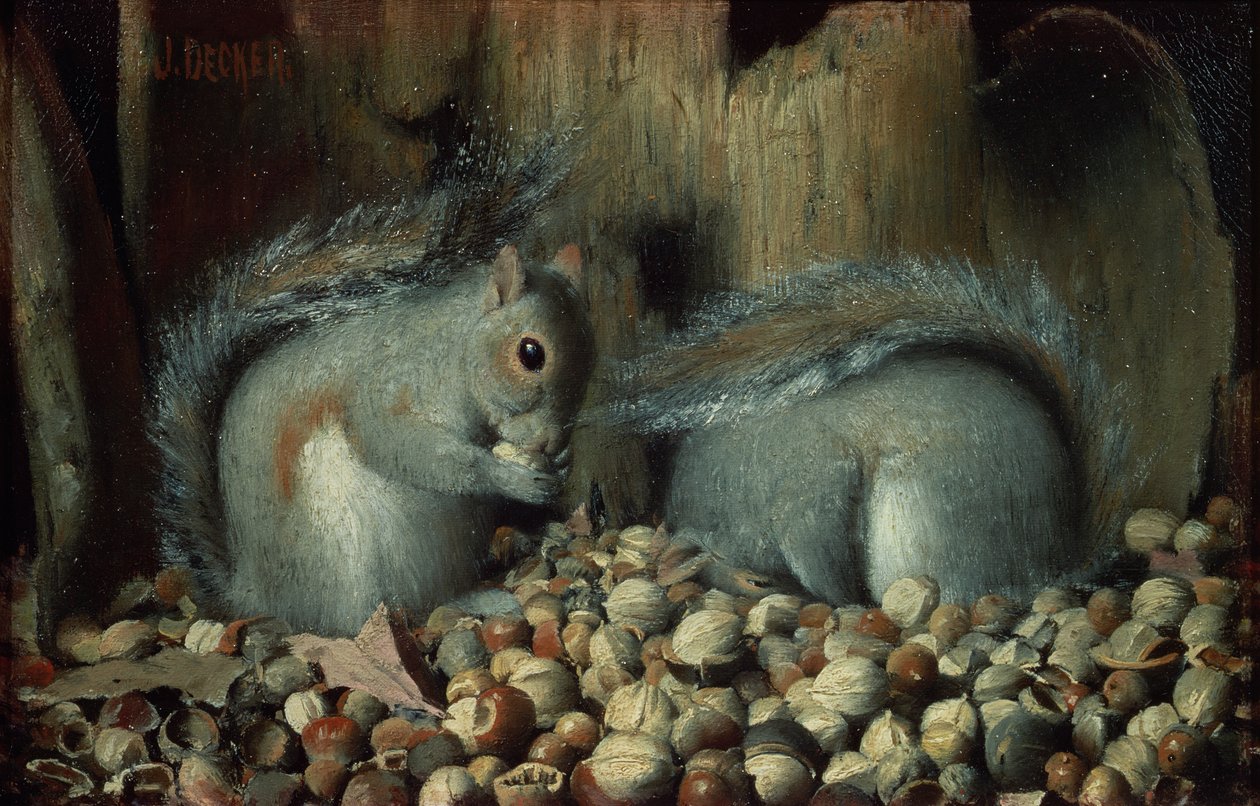 Gluttons (egern) af Joseph Decker
