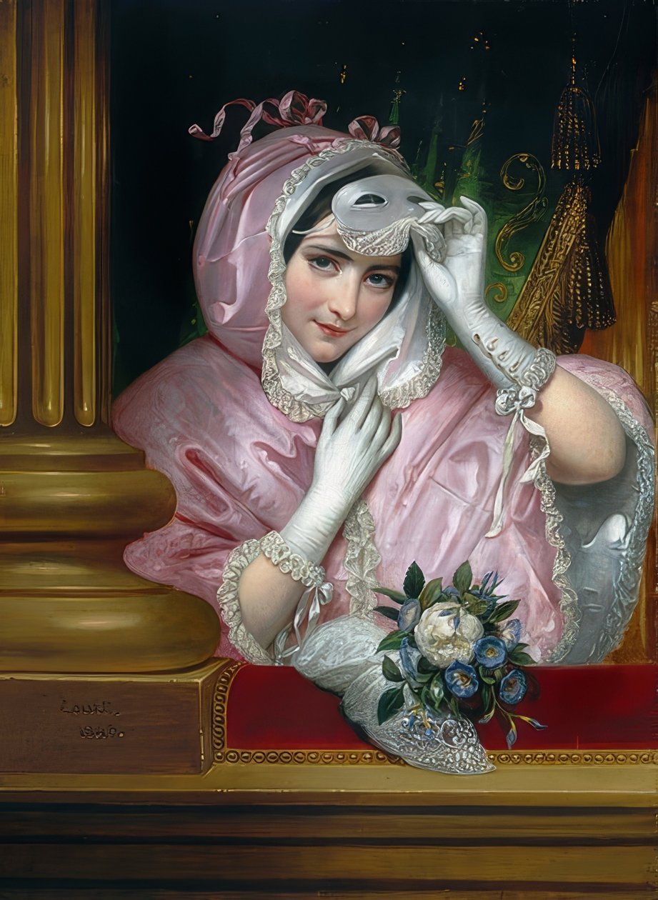 Masken af Joseph Desire Court