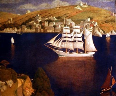 Fowey Estuary, Cornwall af Joseph Edward Southall