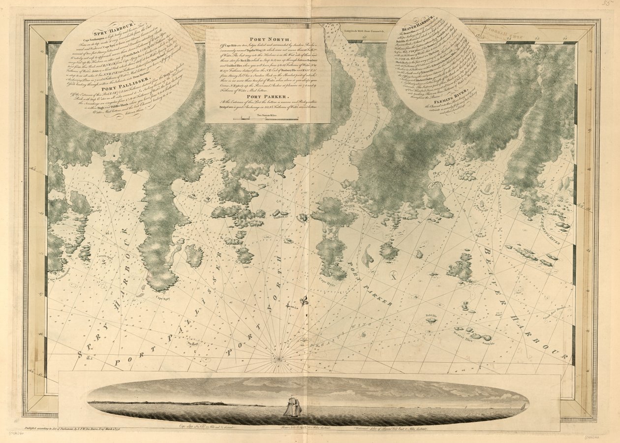 Atlanterhavet Neptun, af Joseph F. W. Des Barres