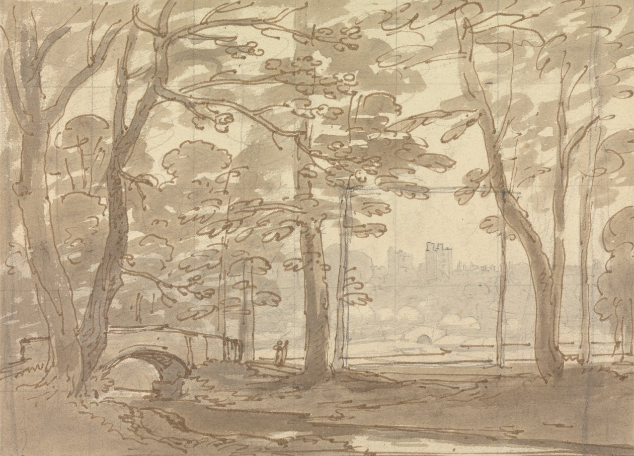 Windsor Castle af Joseph Farington