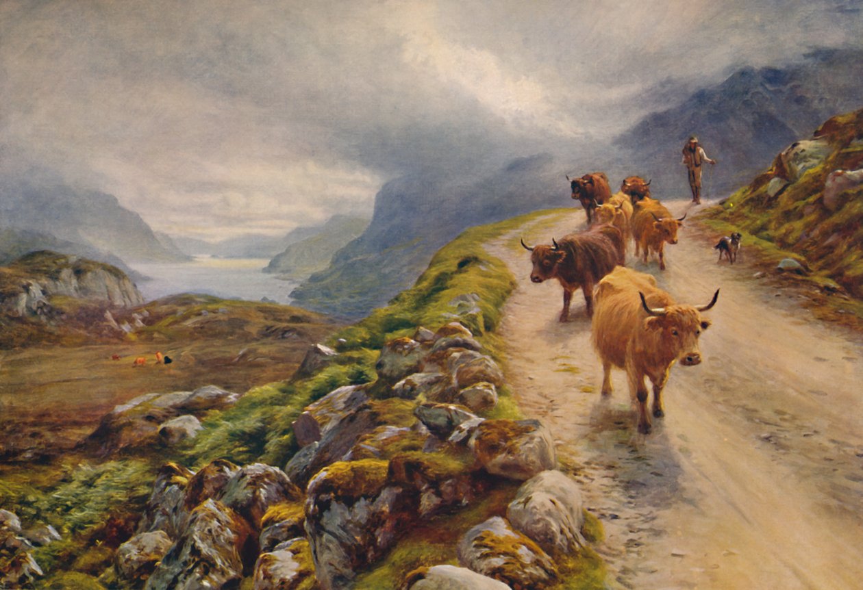 Loch Maree, 1912. af Joseph Farquharson