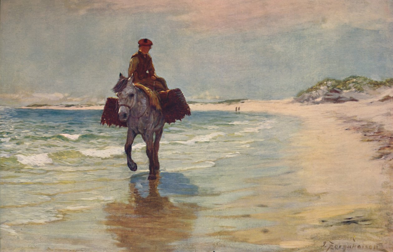 På kysten, Connemara, 1881. af Joseph Farquharson