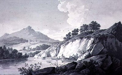 Skitser af landskaber af Joseph Francis Burrel