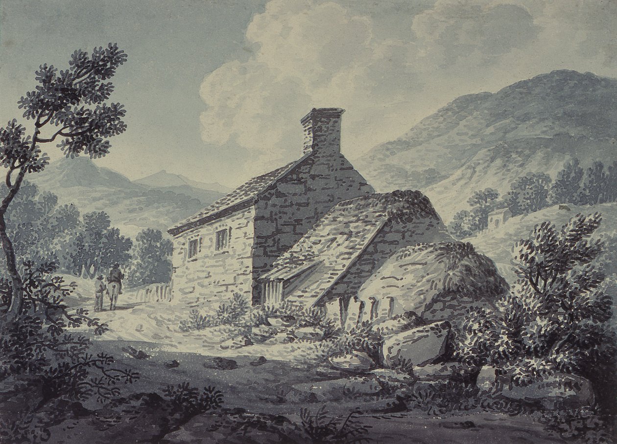 Landskabsskitser af Joseph Francis Burrel