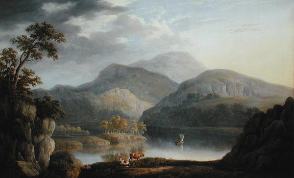 Et sølandskab af Joseph Francis Gilbert