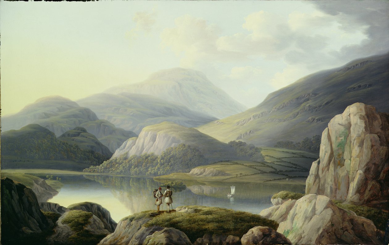Ullswater Head, Cumberland af Joseph Francis Gilbert