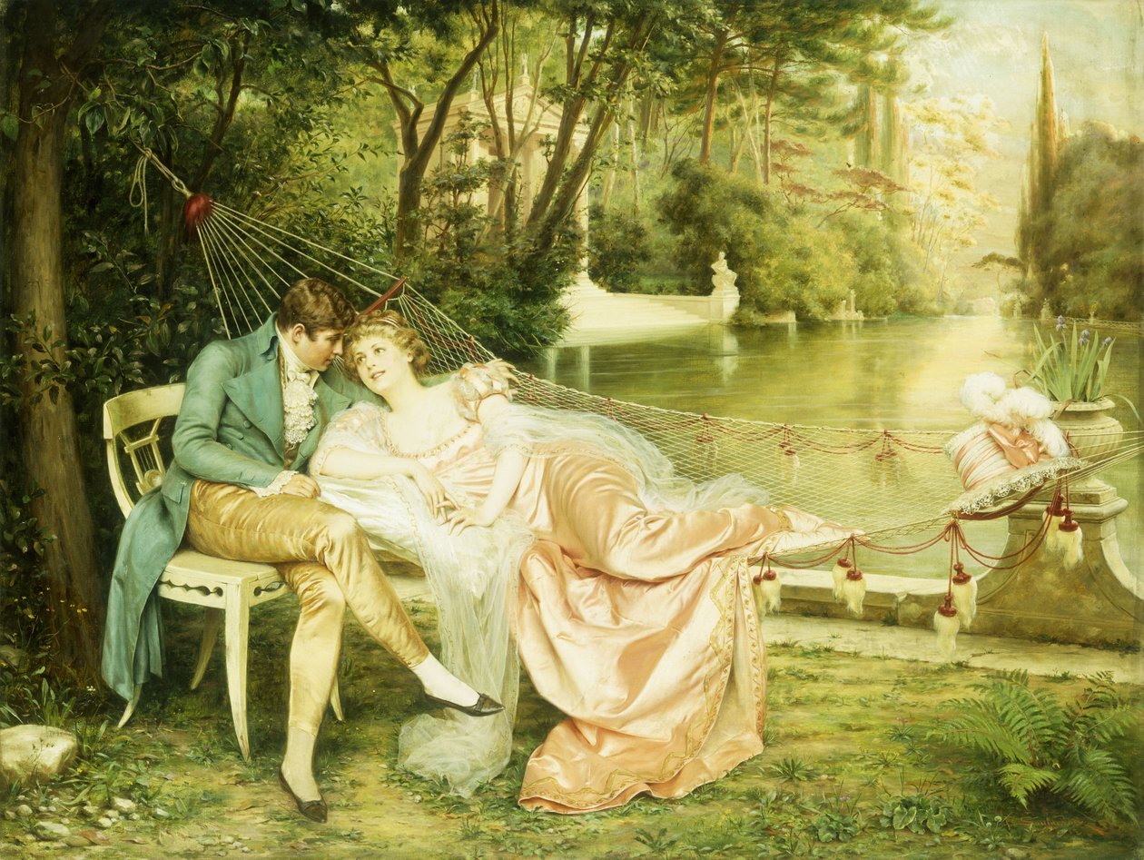 Flirt af Joseph Frederick Charles Soulacroix