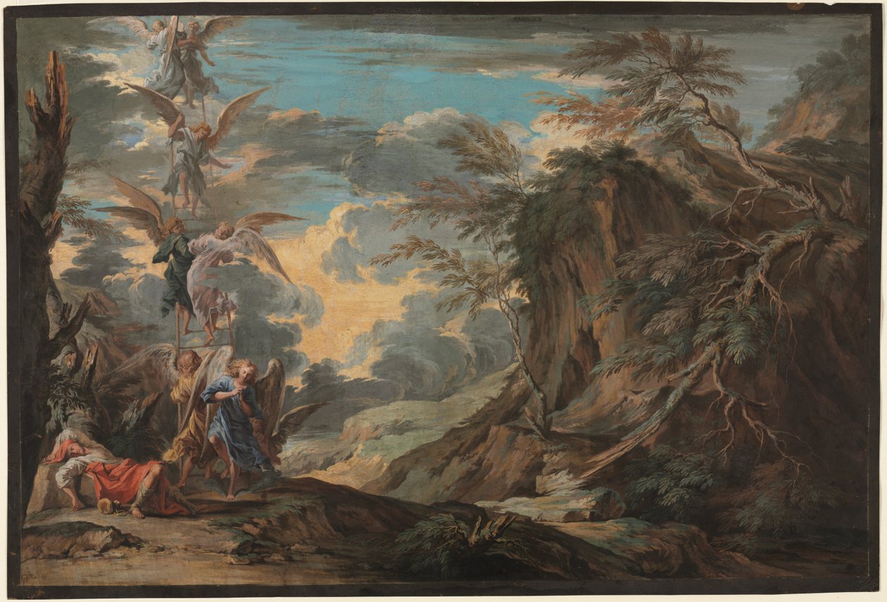 Jacobs drøm, ca. 1720. af Joseph Goupy