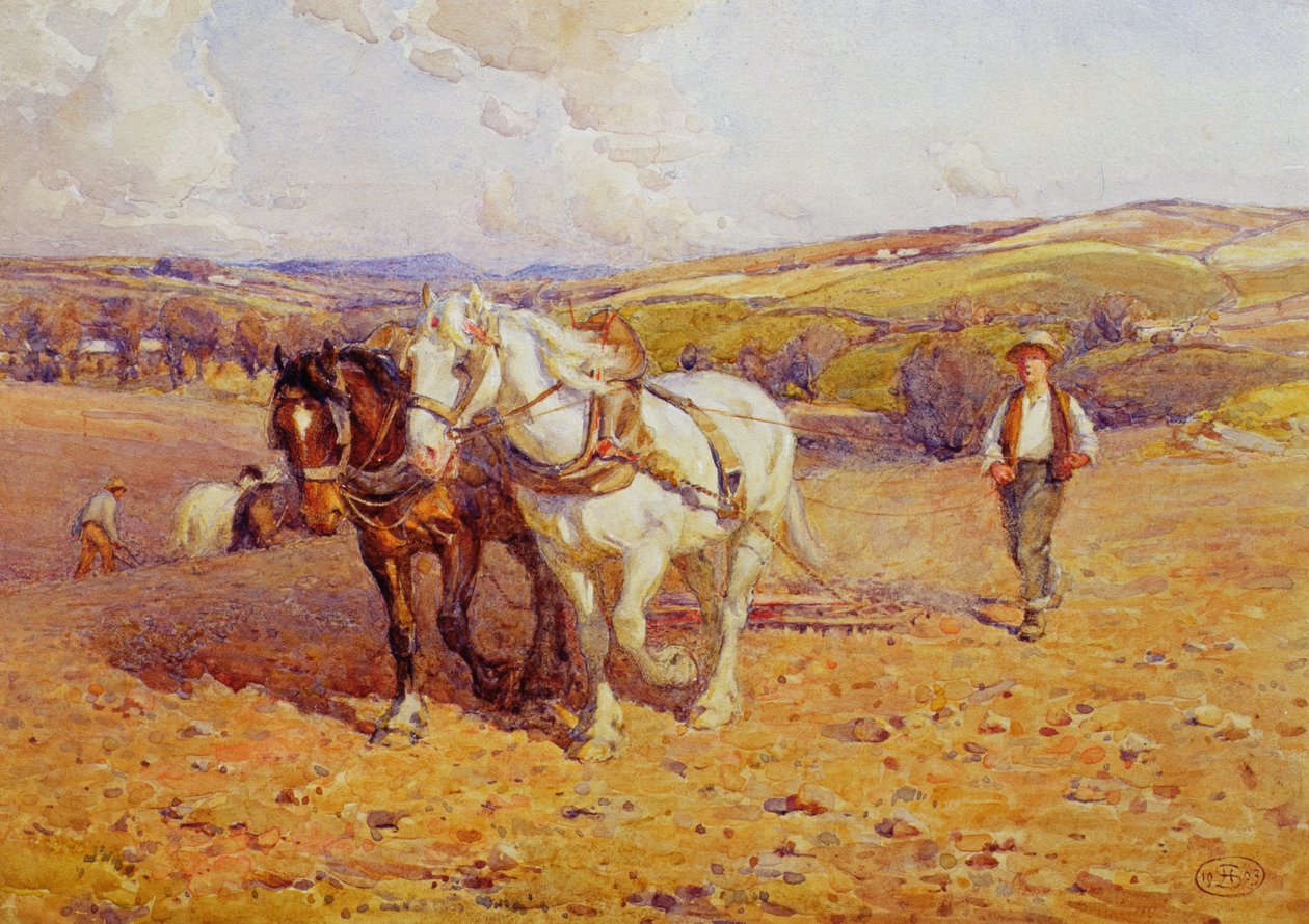 Pløjning af Joseph Harold Swanwick