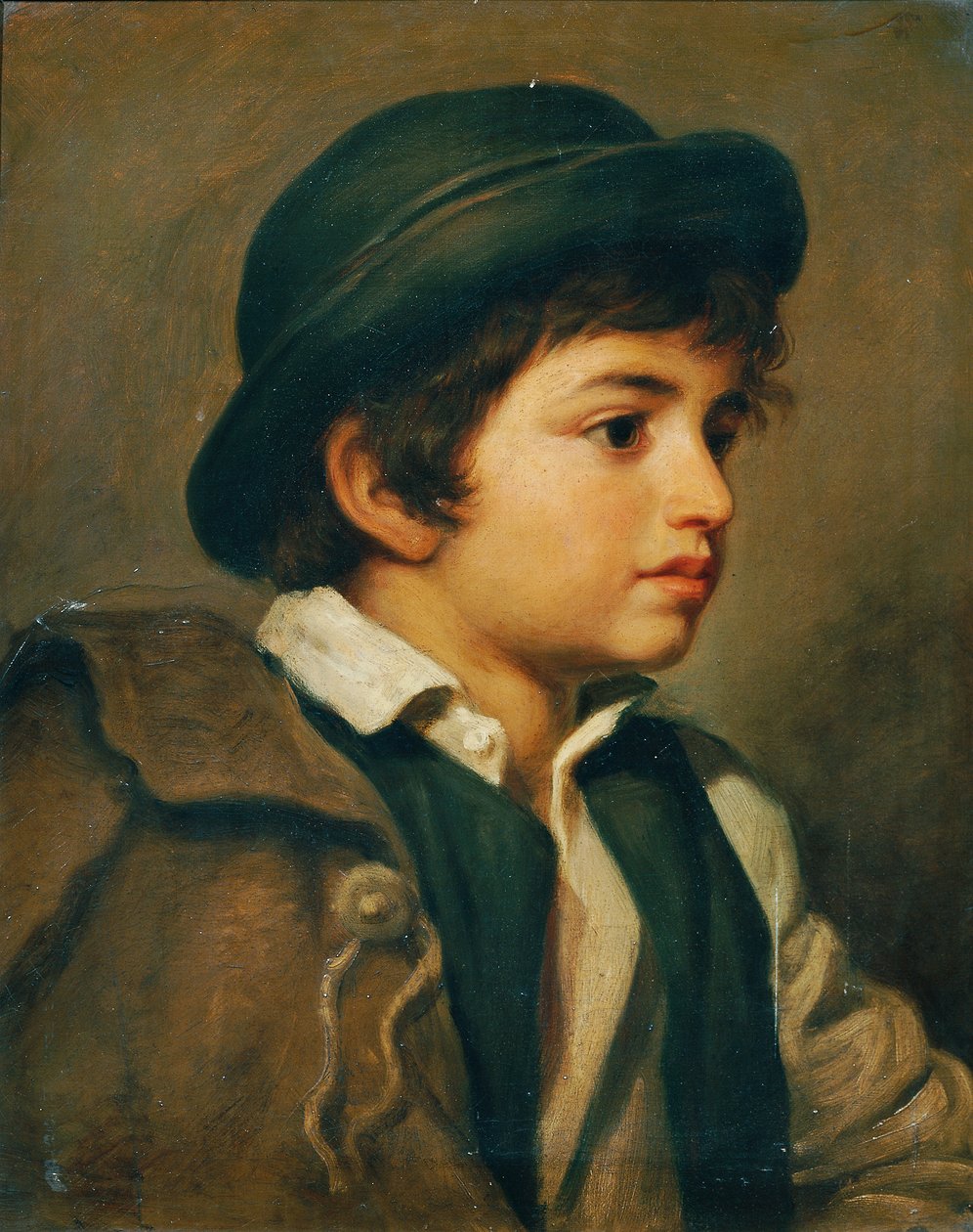 Buste af en savoyarddreng af Joseph Hasslwander