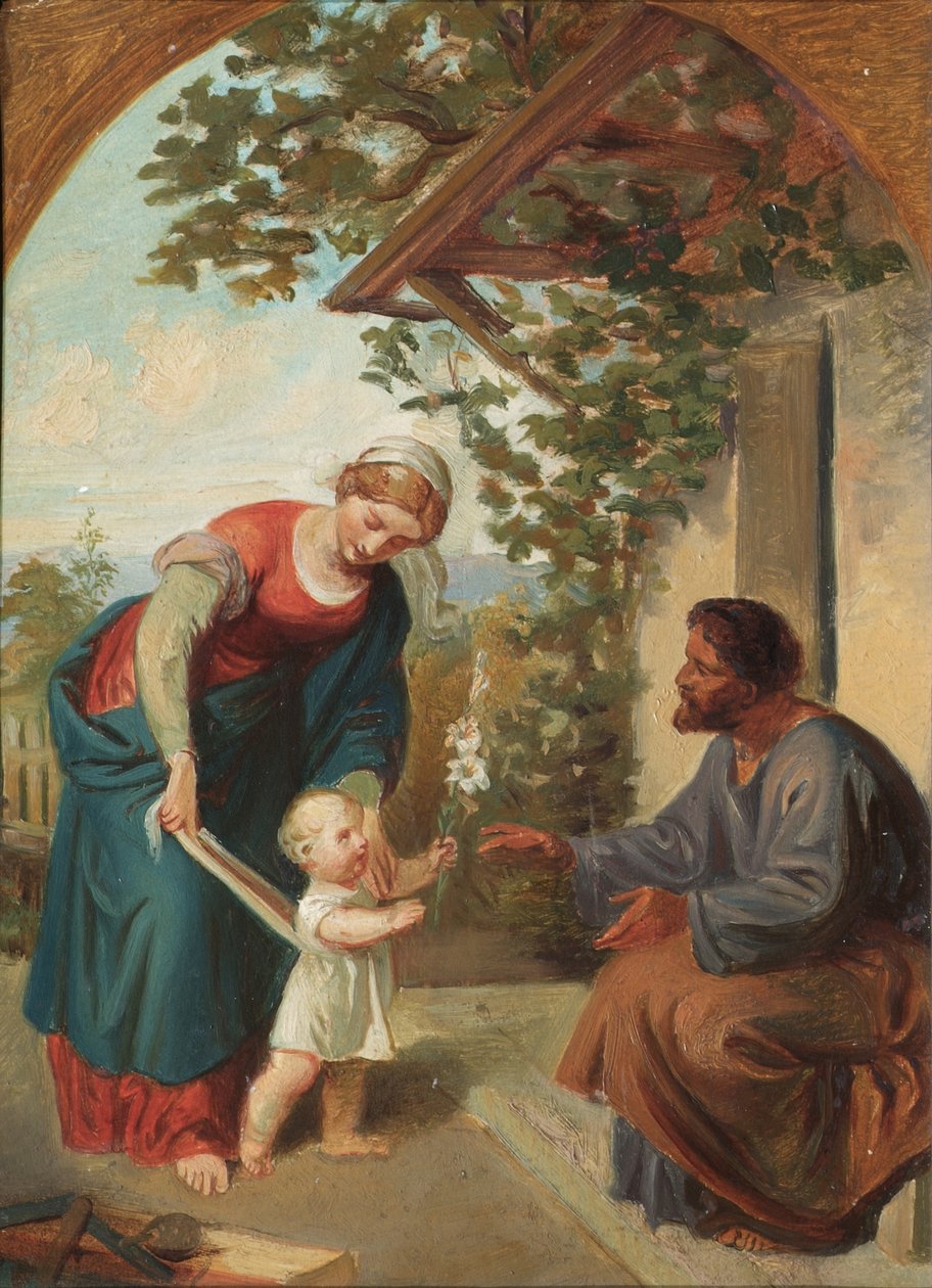 Hellige Familie af Joseph Hasslwander