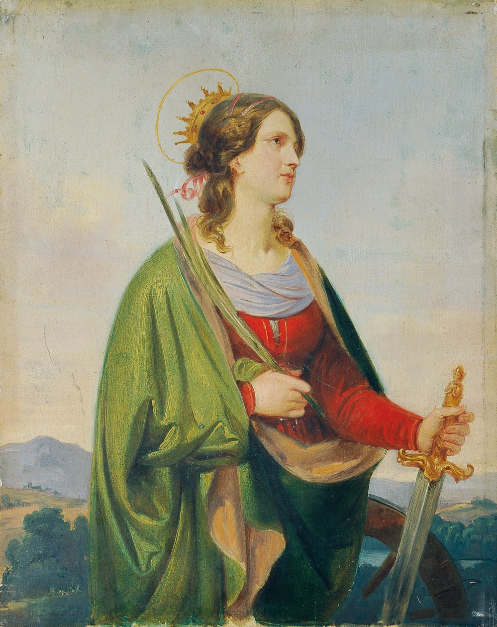Sankt Catherine af Joseph Hasslwander