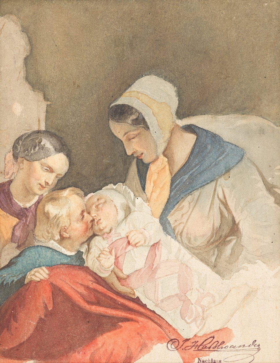 moderlig lykke af Joseph Hasslwander