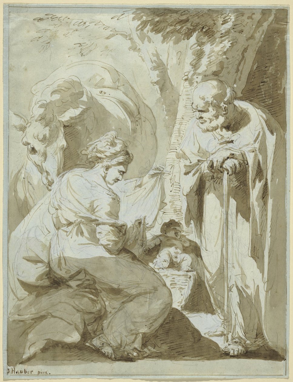 Hellige Familie af Joseph Hauber