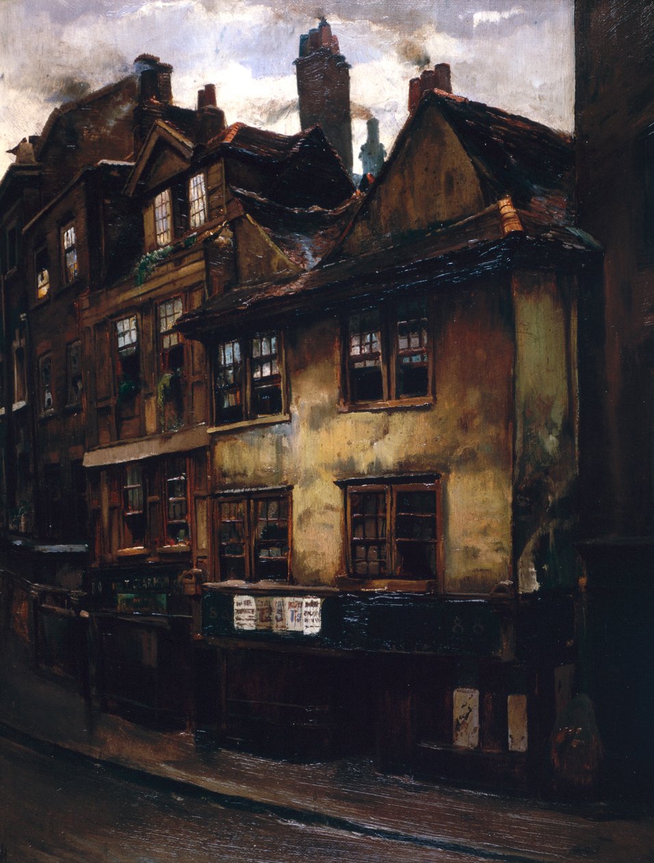 The Cock and Magpie Tavern, Drury Lane. af Joseph Henderson