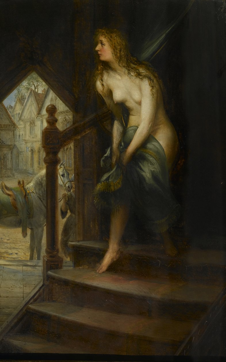 Godiva Disrobing kører gennem Coventry af Joseph Henry Sharp