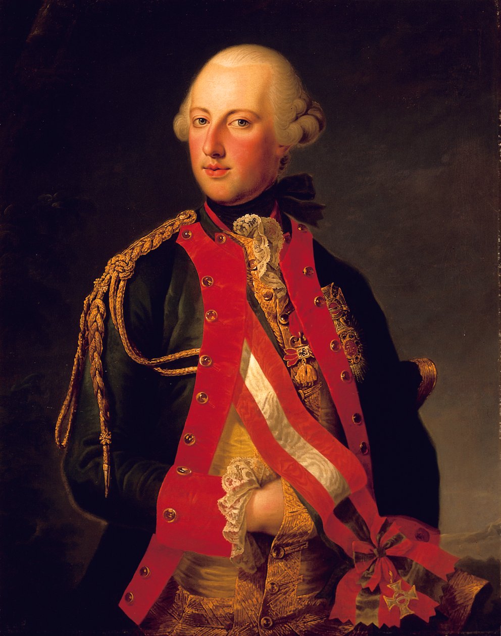 Portræt af kejser Joseph II af Joseph Hickel