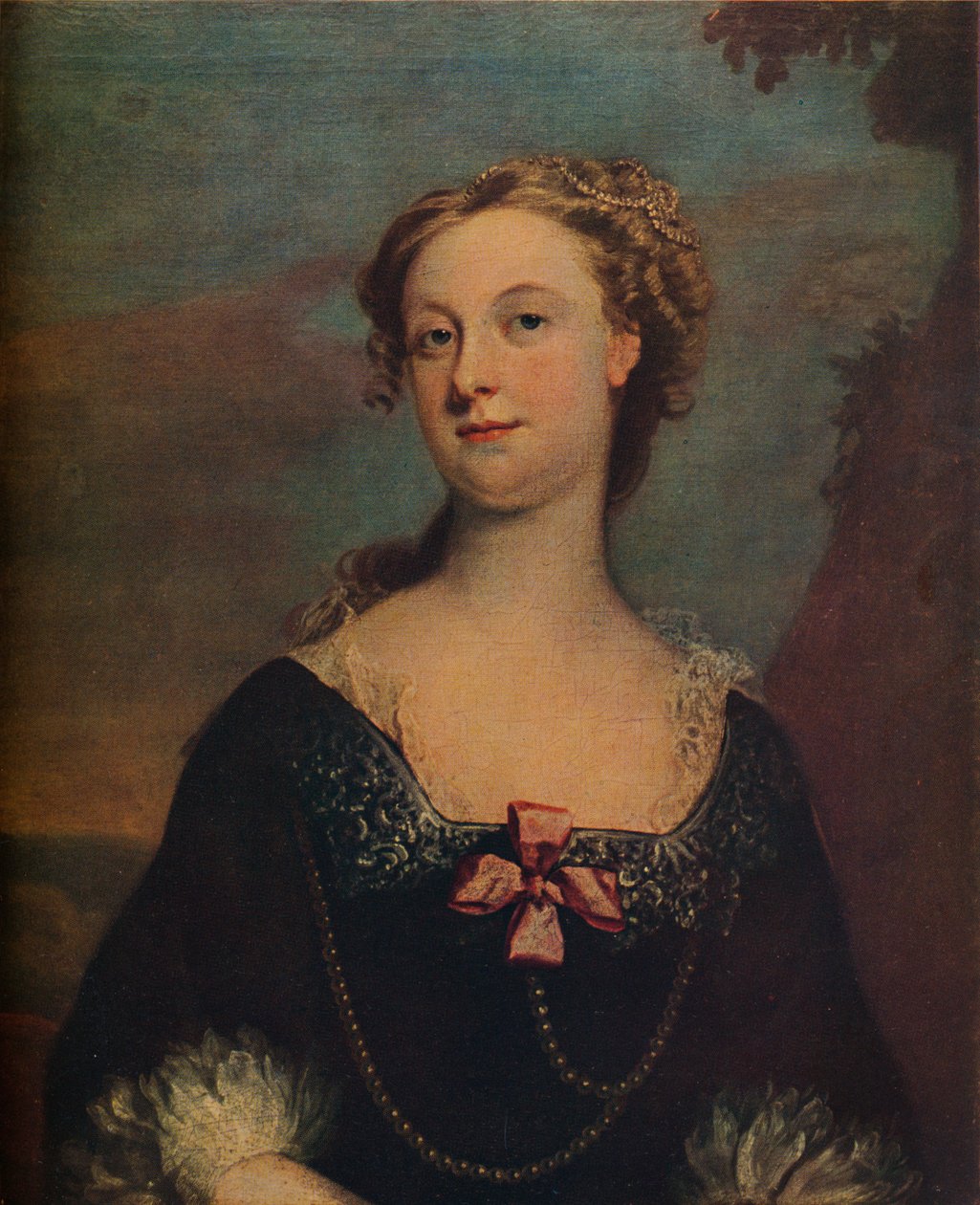 Mary Rossam, c1734, 1930. af Joseph Highmore