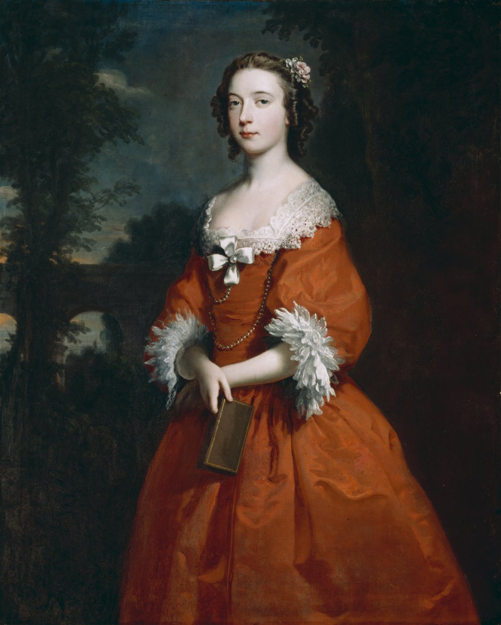 Frøken Hamilton, ca. 1735-45 af Joseph Highmore