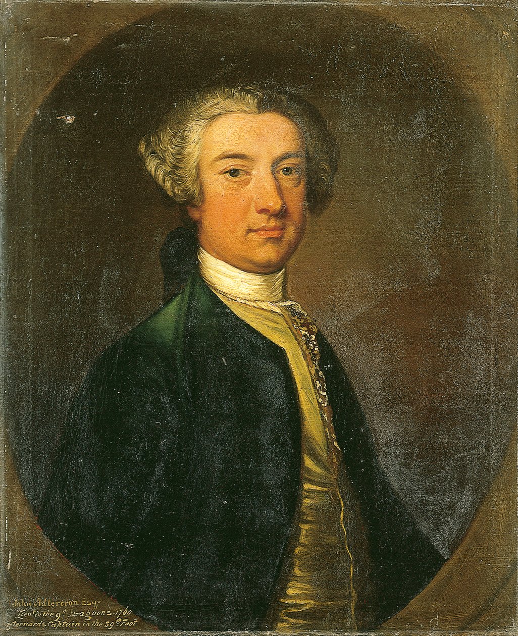Portræt af John Adlercron Esq. af Joseph Highmore