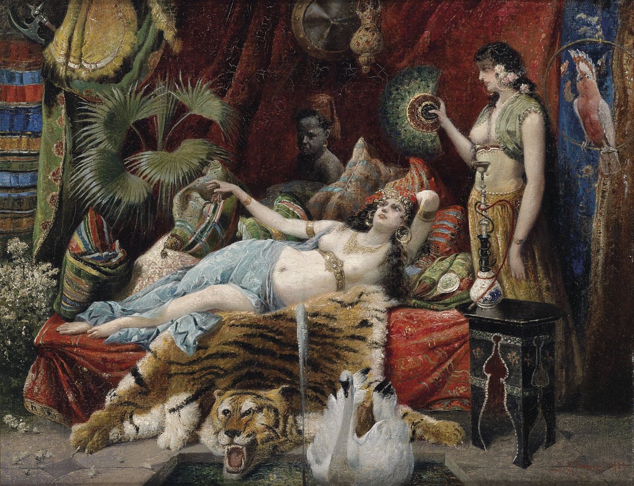 Fritidstime i Harem af Joseph Himmel