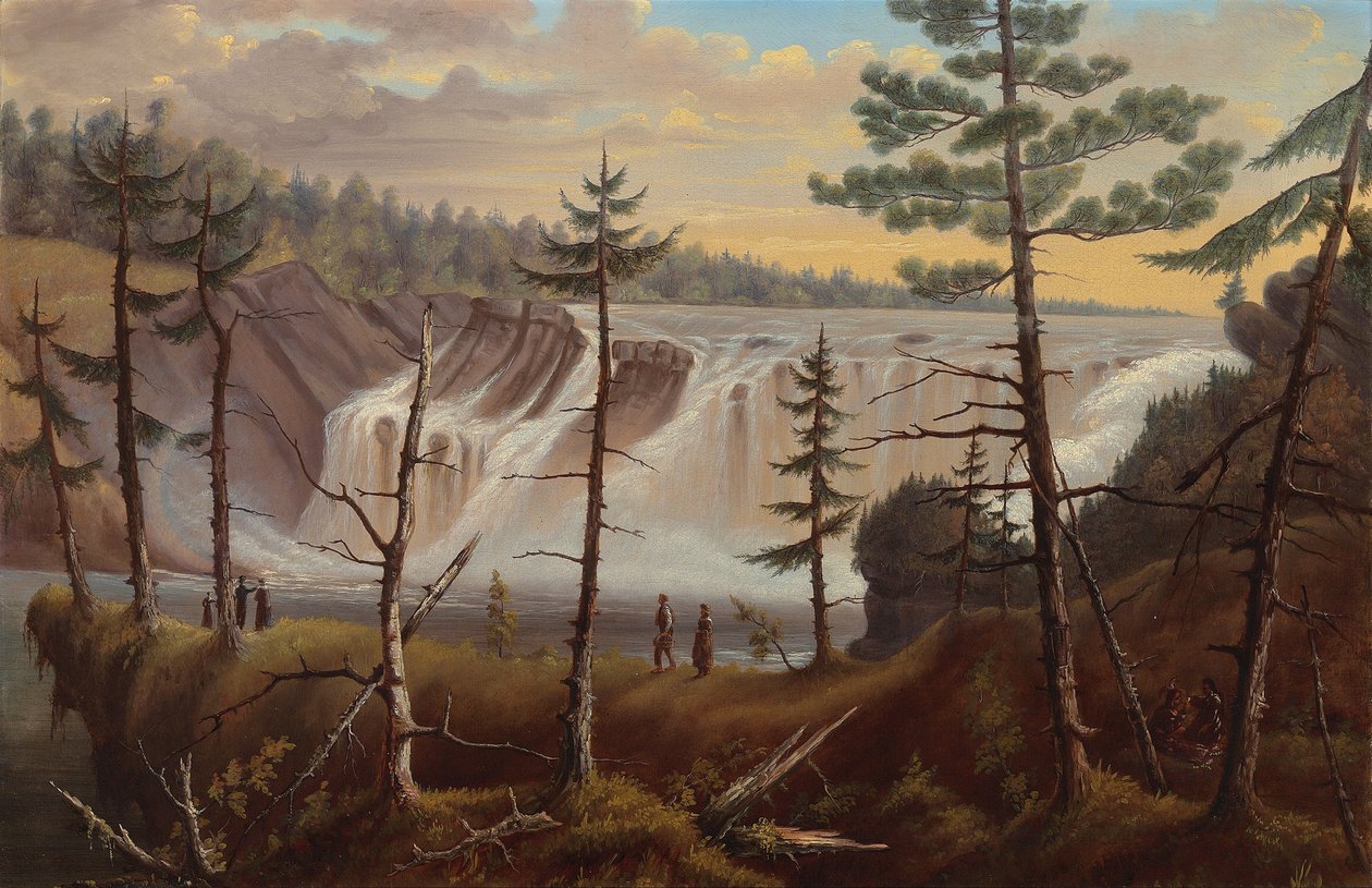 Chaudière-vandfaldet af Joseph Légaré