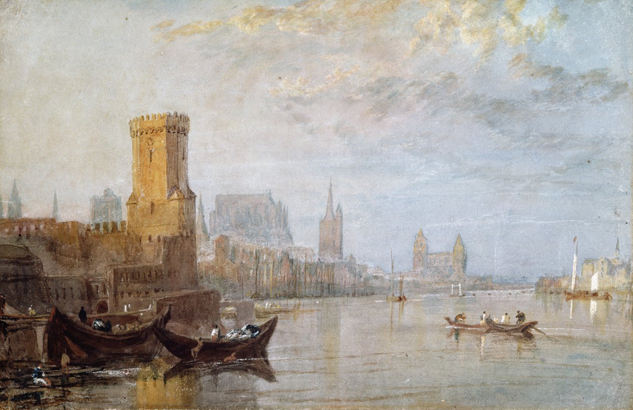 Köln ved Rhinen af Joseph Mallord William Turner