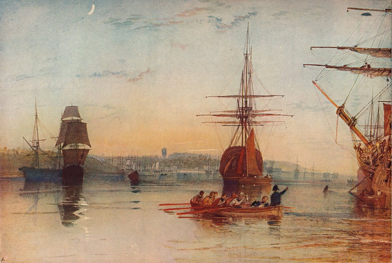 Cowes, 1909 af Joseph Mallord William Turner