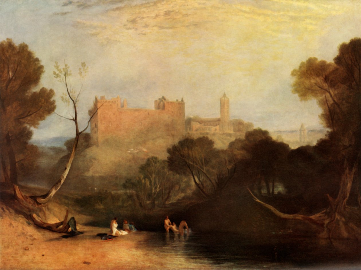 Linlithgow Palace, 1807, 1934. af Joseph Mallord William Turner