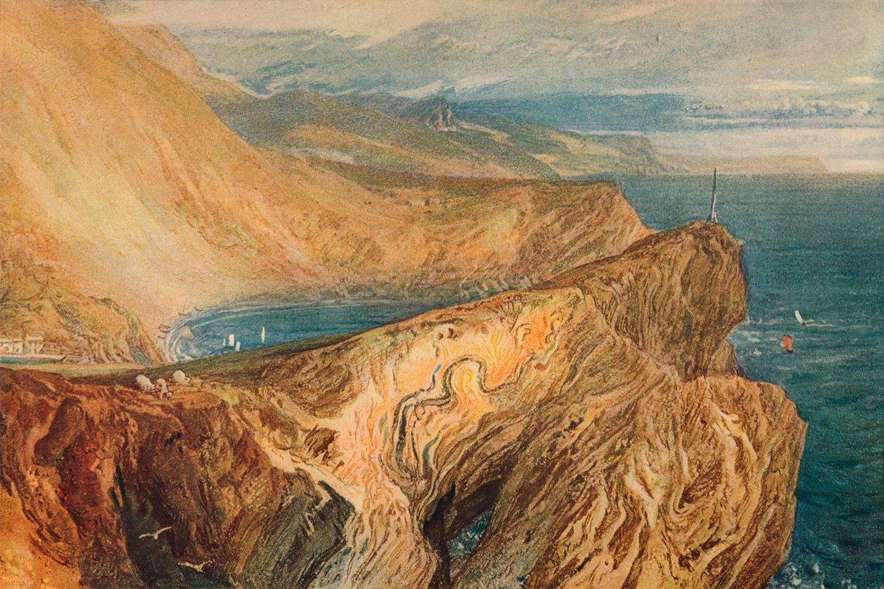 Lulworth Cove, 1909 af Joseph Mallord William Turner